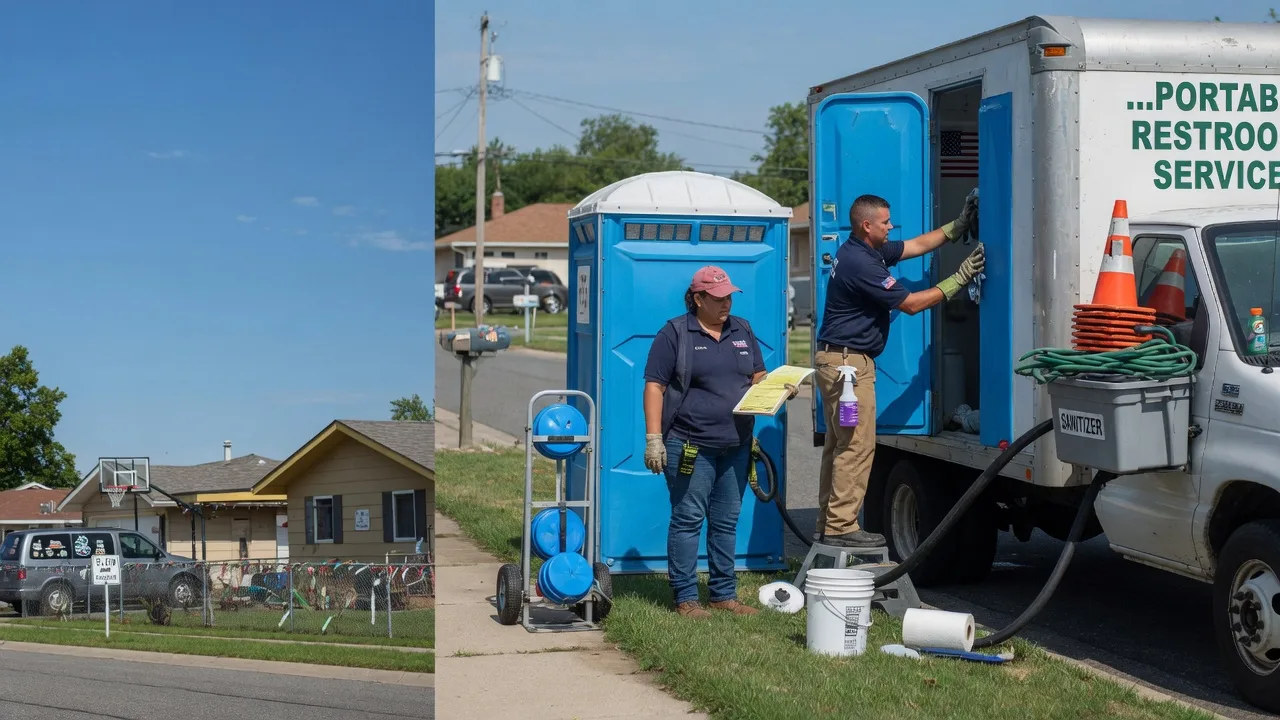 Portable Toilet Rental in Milan, IL near me